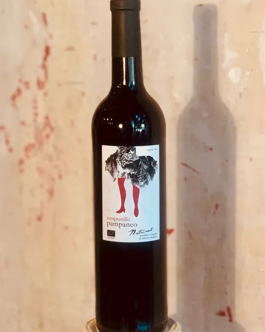 Botella de Pampaneo Tempranillo